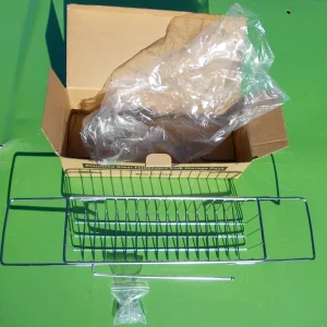 STAINLESS STEEL TELESCOPIC SINK STORAGE RACK HYGIENIC EXPANDABLE DRAIN BASKET